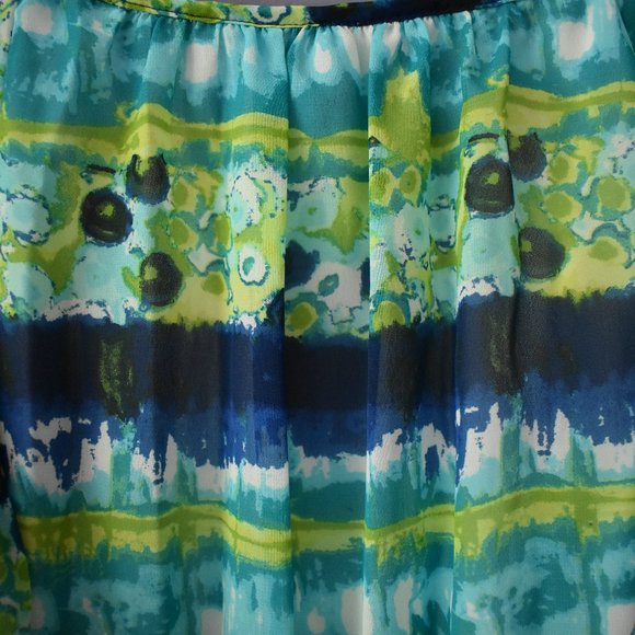 Speechless Aqua Ocean Theme Dress - Picture 5 of 5